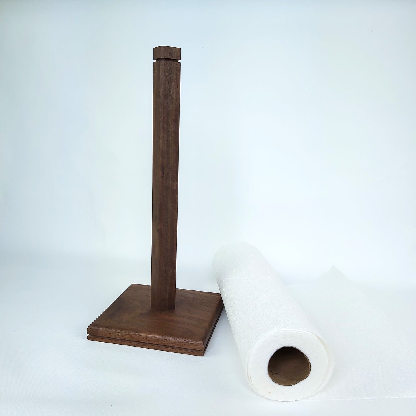 Paper Towel Holder | Solid Wood