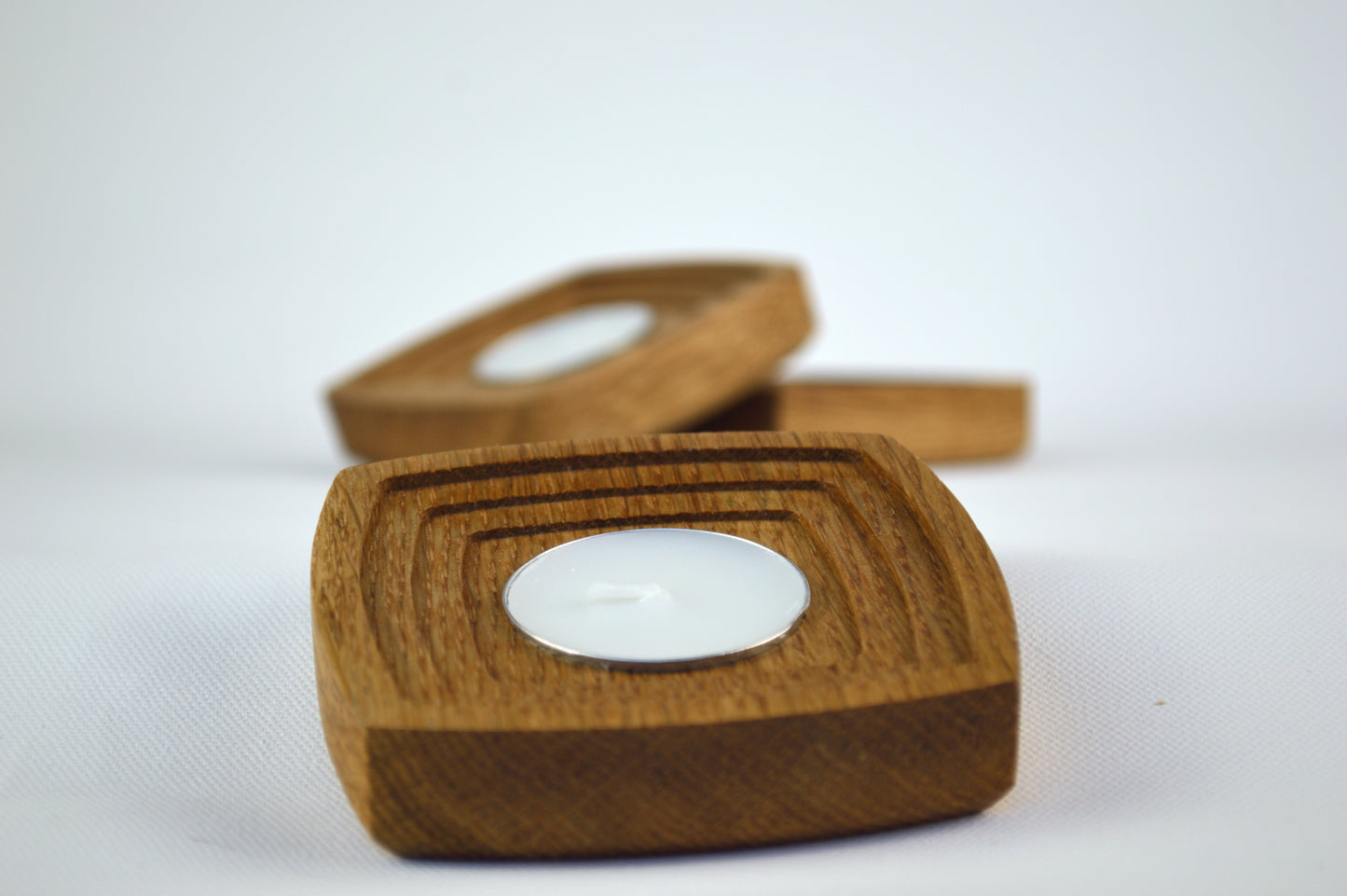 Candle Holders | Art Deco Tea Light | Set of 3