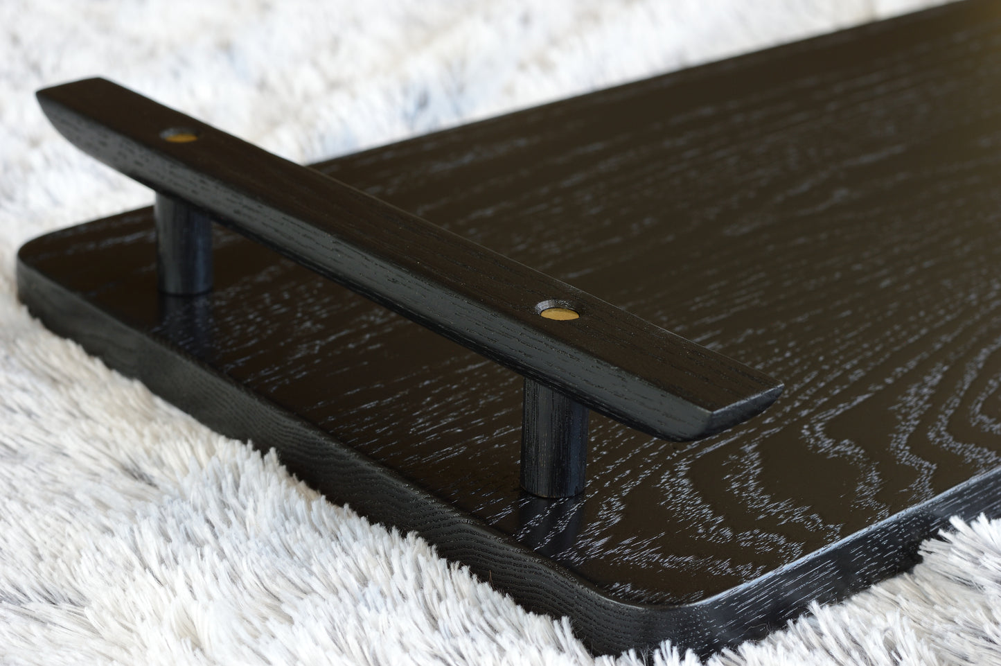 Tray | Hand Shaped | Walnut or Black Oak