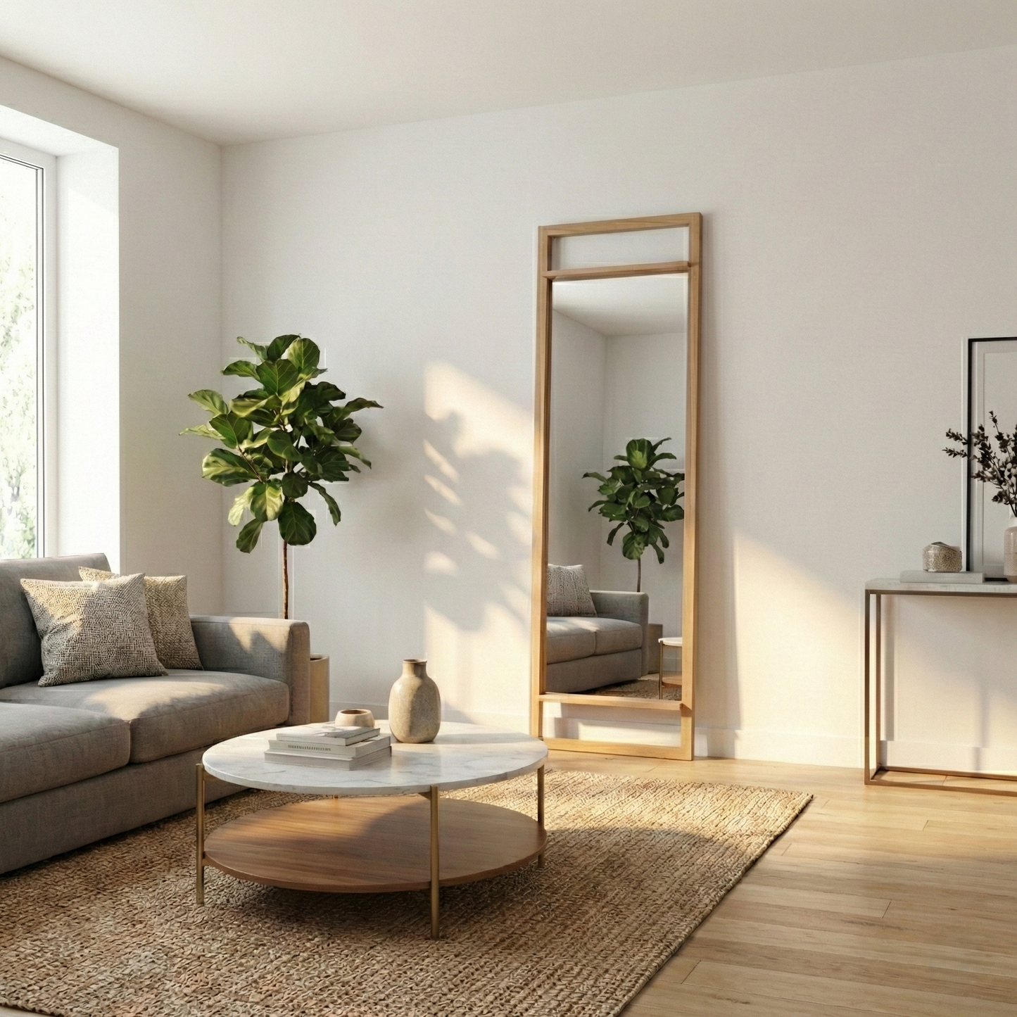 Kanaka Floor Mirror